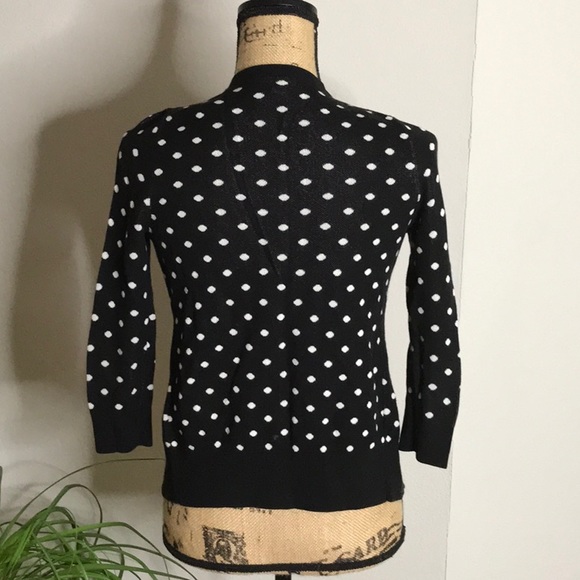 Ann Taylor dot cardigan - Picture 2 of 5